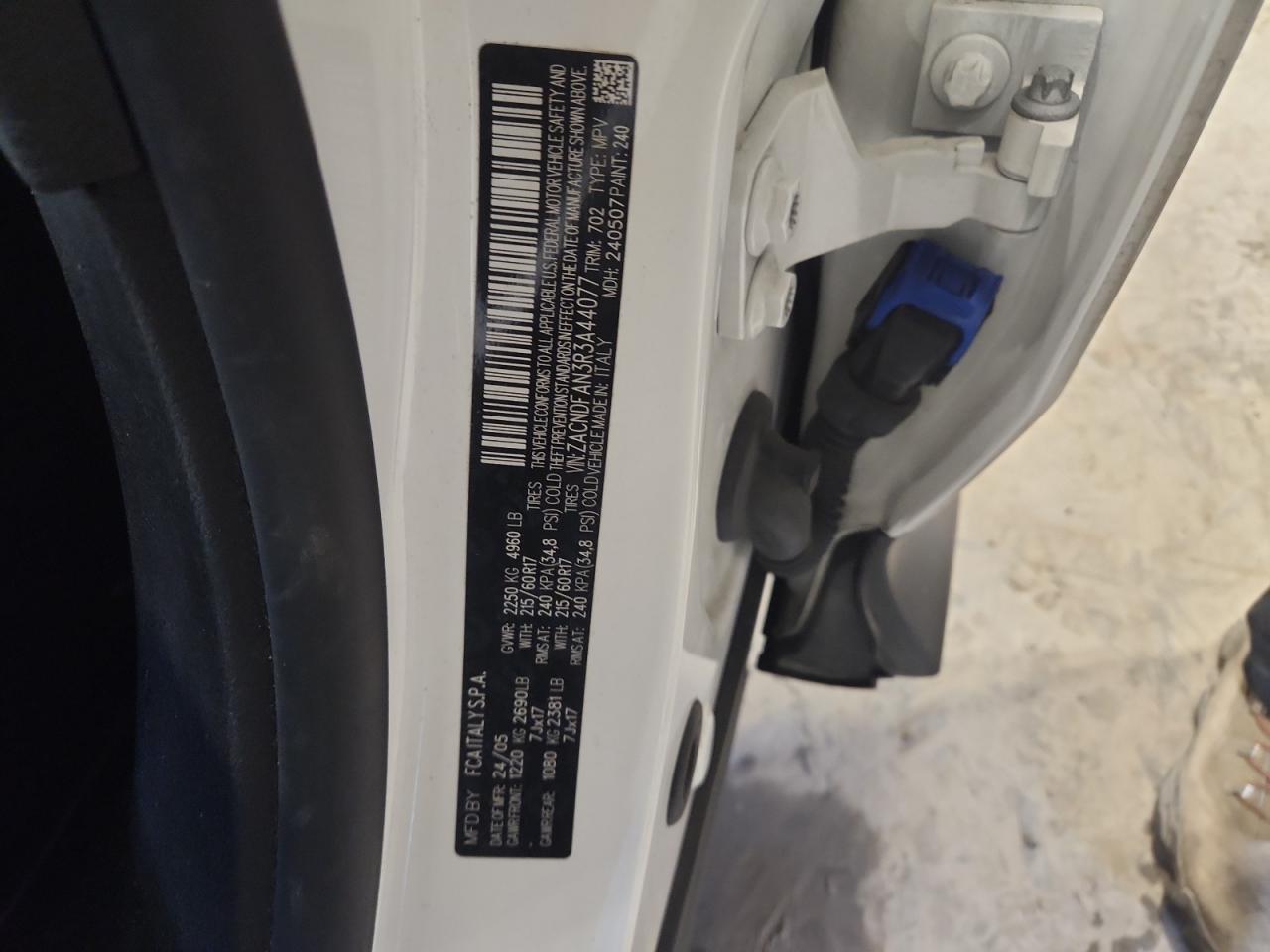 2024 Dodge Hornet Gt VIN: ZACNDFAN3R3A44077 Lot: 91321395