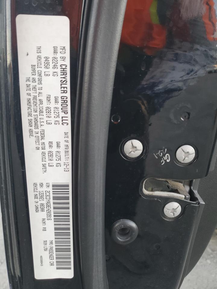 2014 Dodge Challenger Sxt VIN: 2C3CDYAG8EH203916 Lot: 91476035