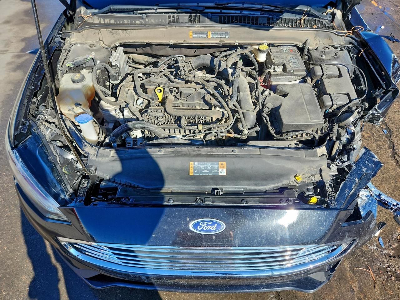 2020 Ford Fusion Se VIN: 3FA6P0HD9LR224584 Lot: 93153025