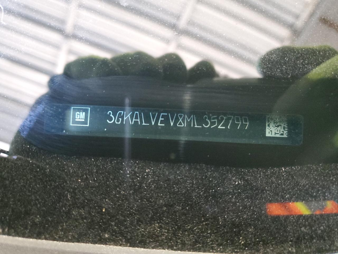 2021 GMC Terrain Slt VIN: 3GKALVEV8ML352799 Lot: 93093215