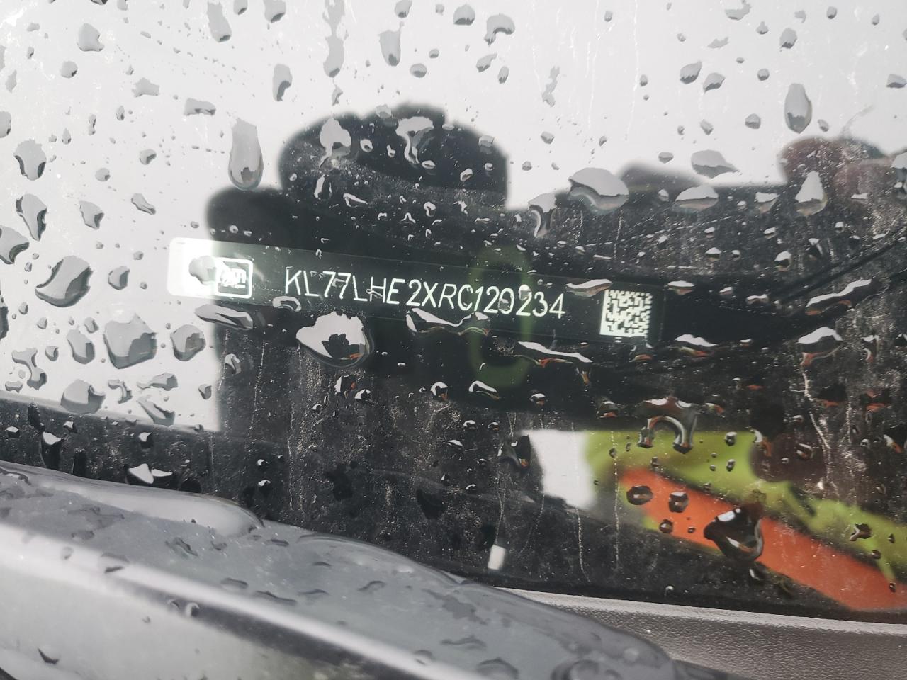 2024 Chevrolet Trax 1Lt VIN: KL77LHE2XRC120234 Lot: 93073435