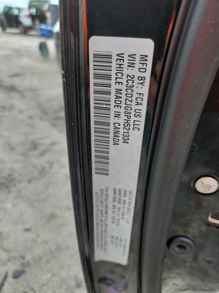 2023 Dodge Challenger Gt VIN: 2C3CDZJG8PH521334 Lot: 91342545