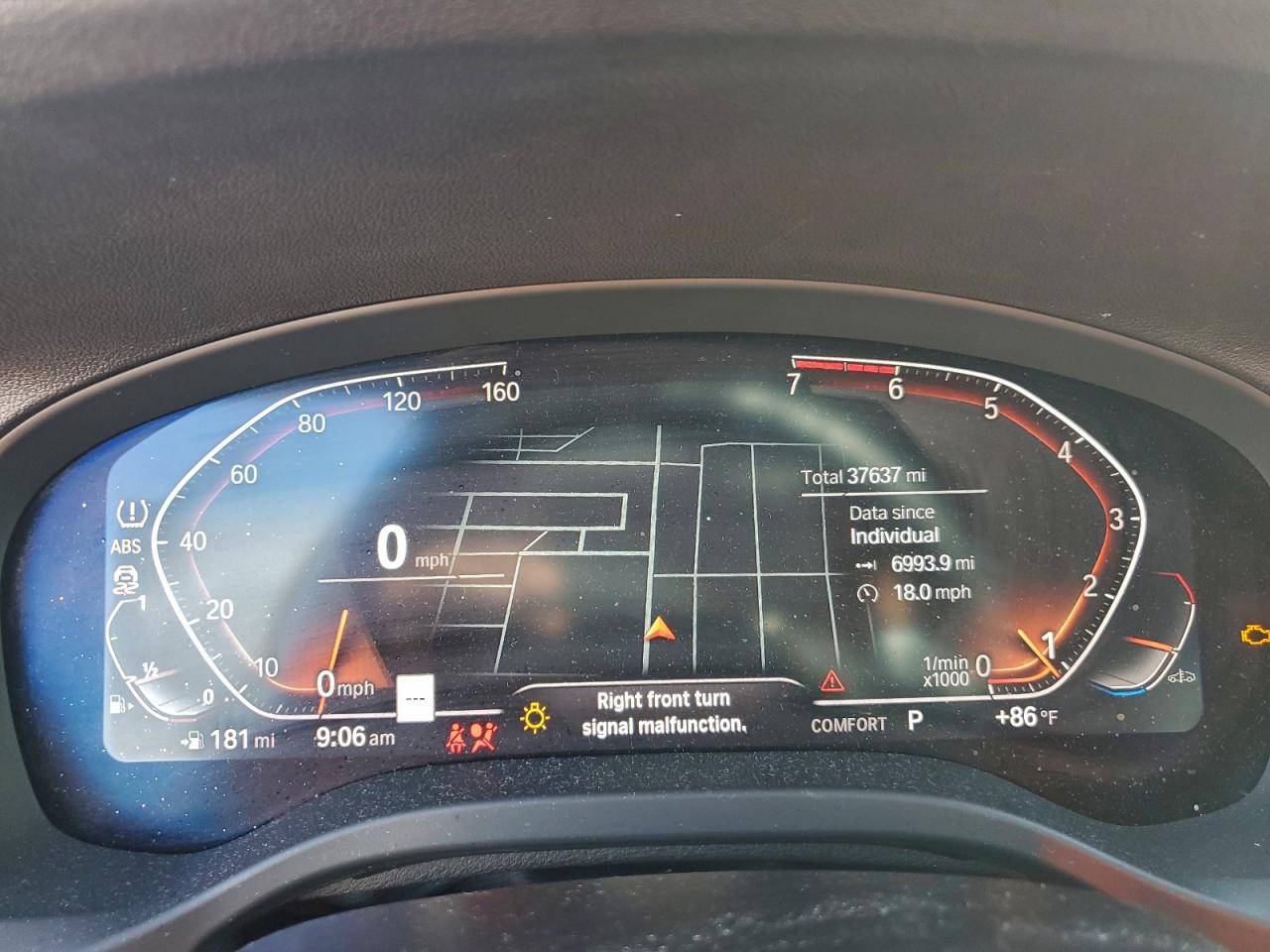 2021 BMW X3 Sdrive30I VIN: 5UXTY3C00M9E60720 Lot: 93826215