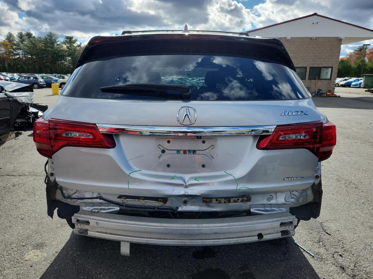 2015 Acura Mdx VIN: 5FRYD4H24FB020488 Lot: 91318005