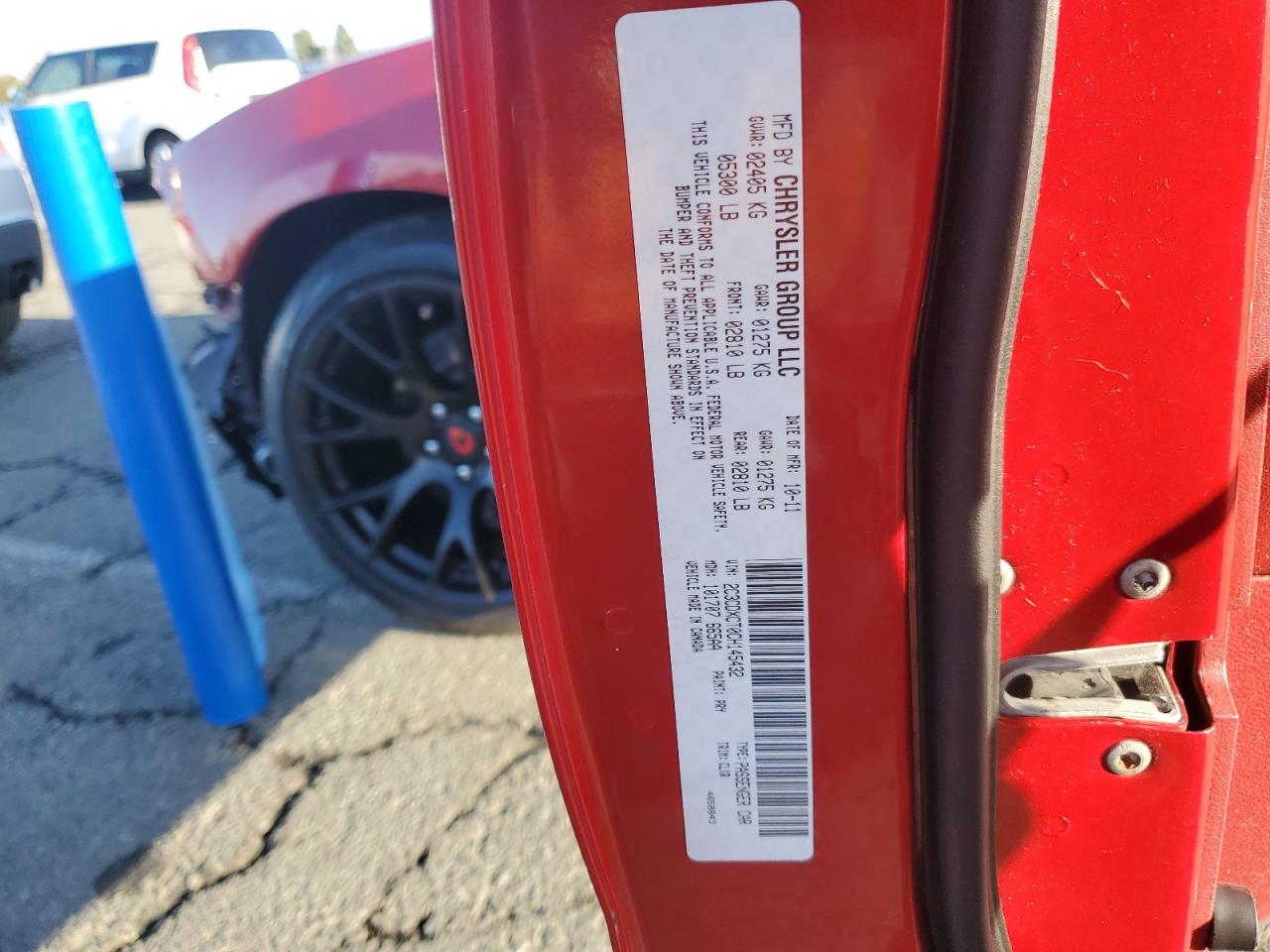 2012 Dodge Charger R/T VIN: 2C3CDXCT0CH145432 Lot: 91131875