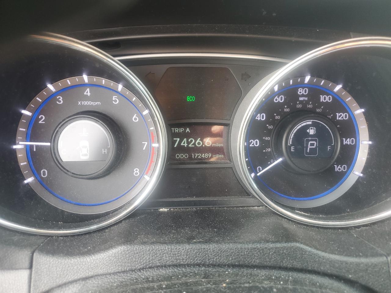 2013 Hyundai Sonata Gls VIN: 5NPEB4AC3DH758455 Lot: 92724105