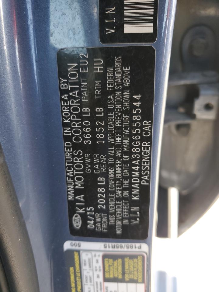 2016 Kia Rio Lx VIN: KNADM4A38G6558544 Lot: 91253835