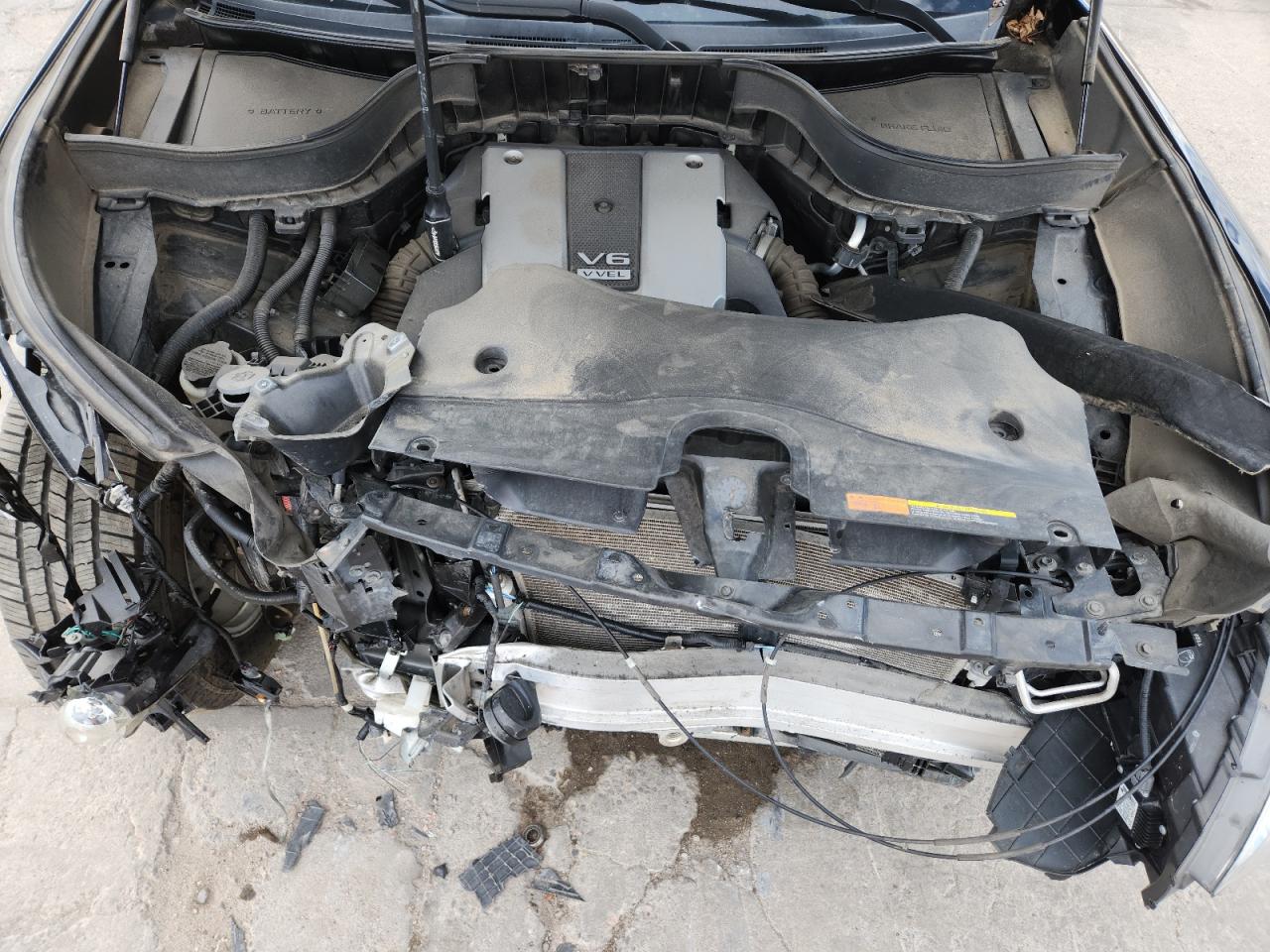 2017 Infiniti Qx70 VIN: JN8CS1MW6HM413867 Lot: 93143205