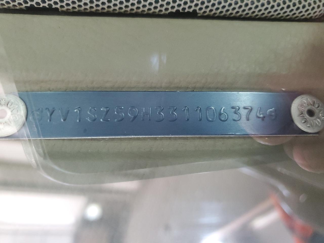 2003 Volvo Xc70 VIN: YV1SZ59H331106374 Lot: 92650595