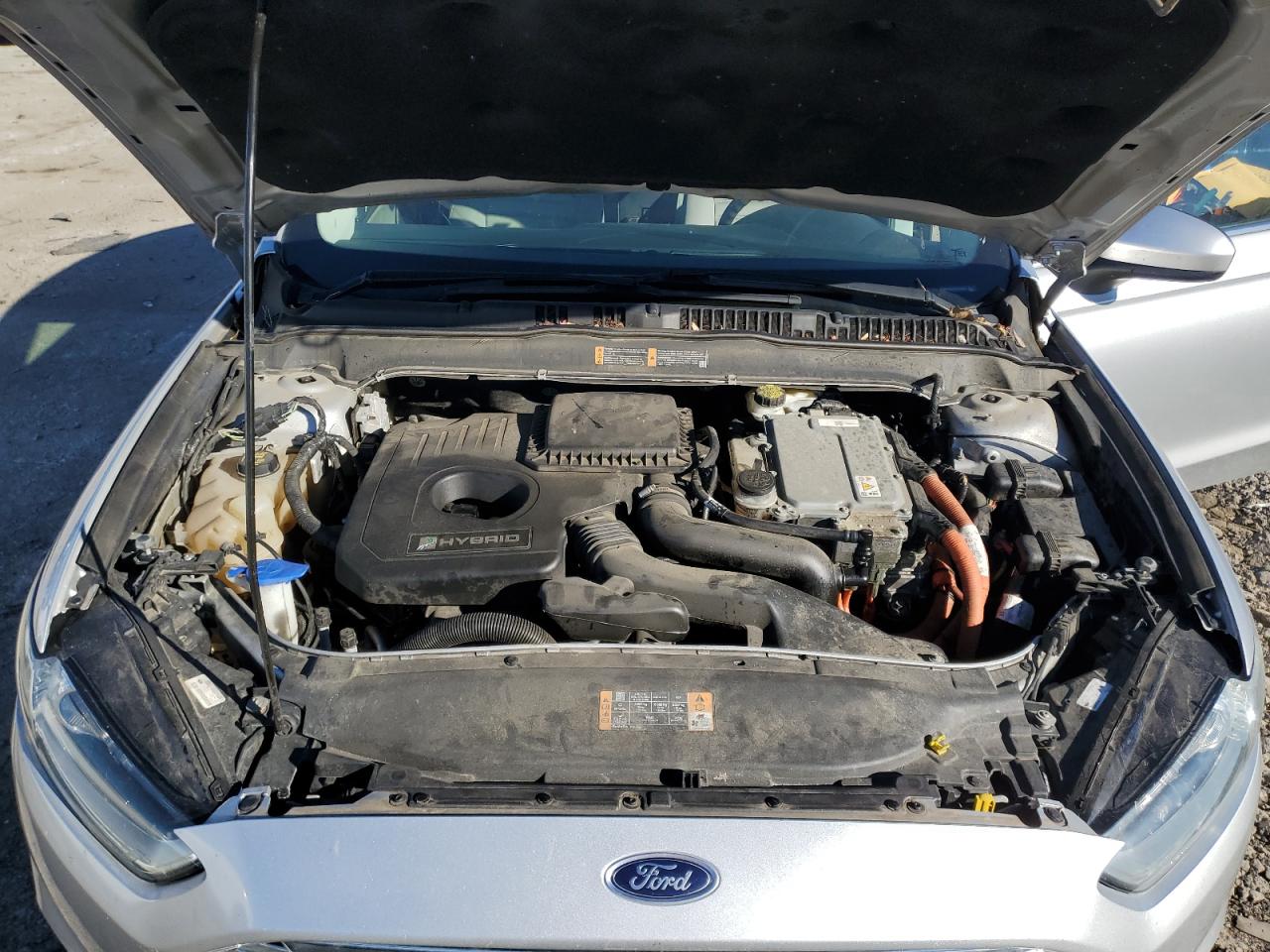 2015 Ford Fusion S Hybrid VIN: 3FA6P0UU6FR116434 Lot: 91500965