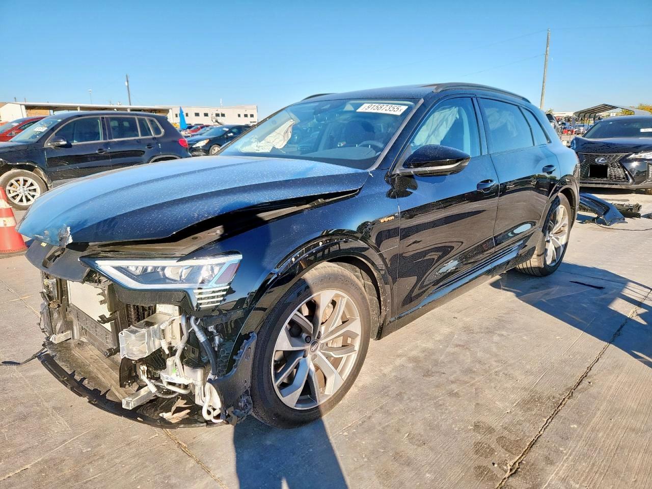 2021 Audi E-Tron Premium Plus VIN: WA1LAAGE1MB004838 Lot: 91587355