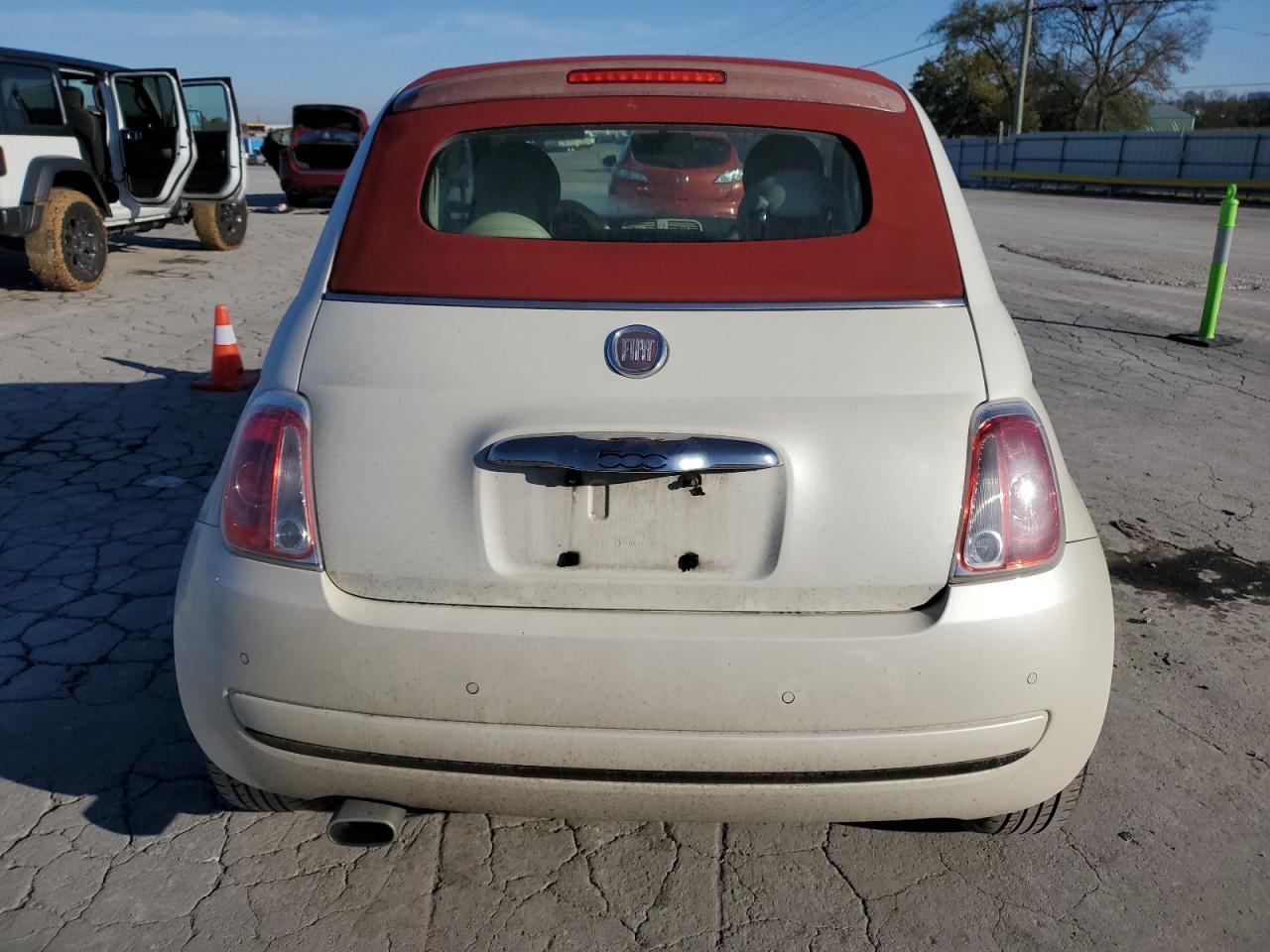 2012 Fiat 500 Pop VIN: 3C3CFFDR4CT140054 Lot: 91270365