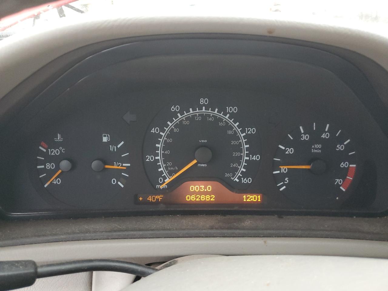 1999 Mercedes-Benz Clk 320 VIN: WDBLK65G8XT016549 Lot: 93584565