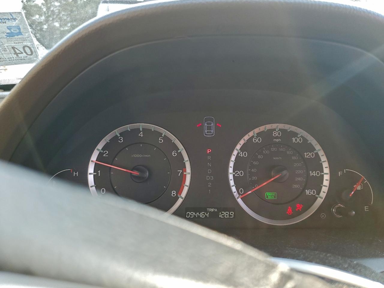 2009 Honda Accord Lxp VIN: 1HGCP26449A026916 Lot: 94052245