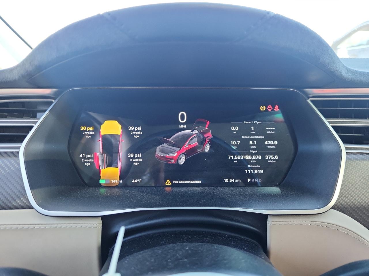 2017 Tesla Model X VIN: 5YJXCAE46HF045190 Lot: 92361235