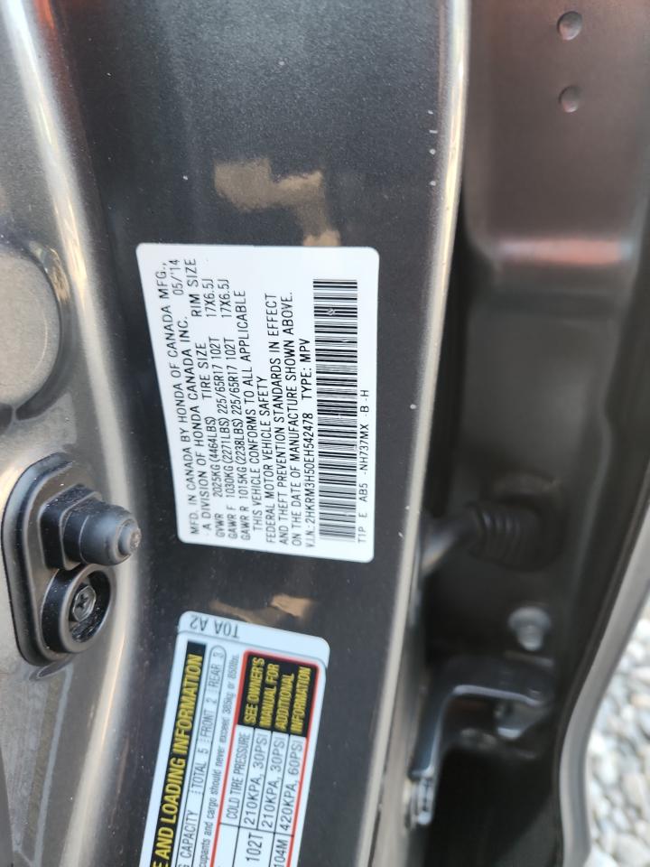 2014 Honda Cr-V Ex VIN: 2HKRM3H50EH542478 Lot: 93188965