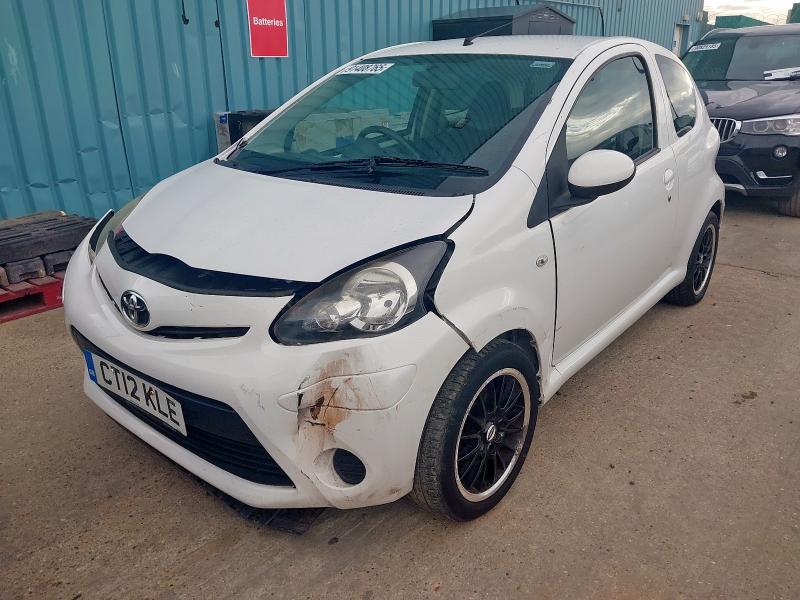 2012 TOYOTA AYGO 1.0 VVT-I ICE 3DR MMT for sale at Copart ROCHFORD