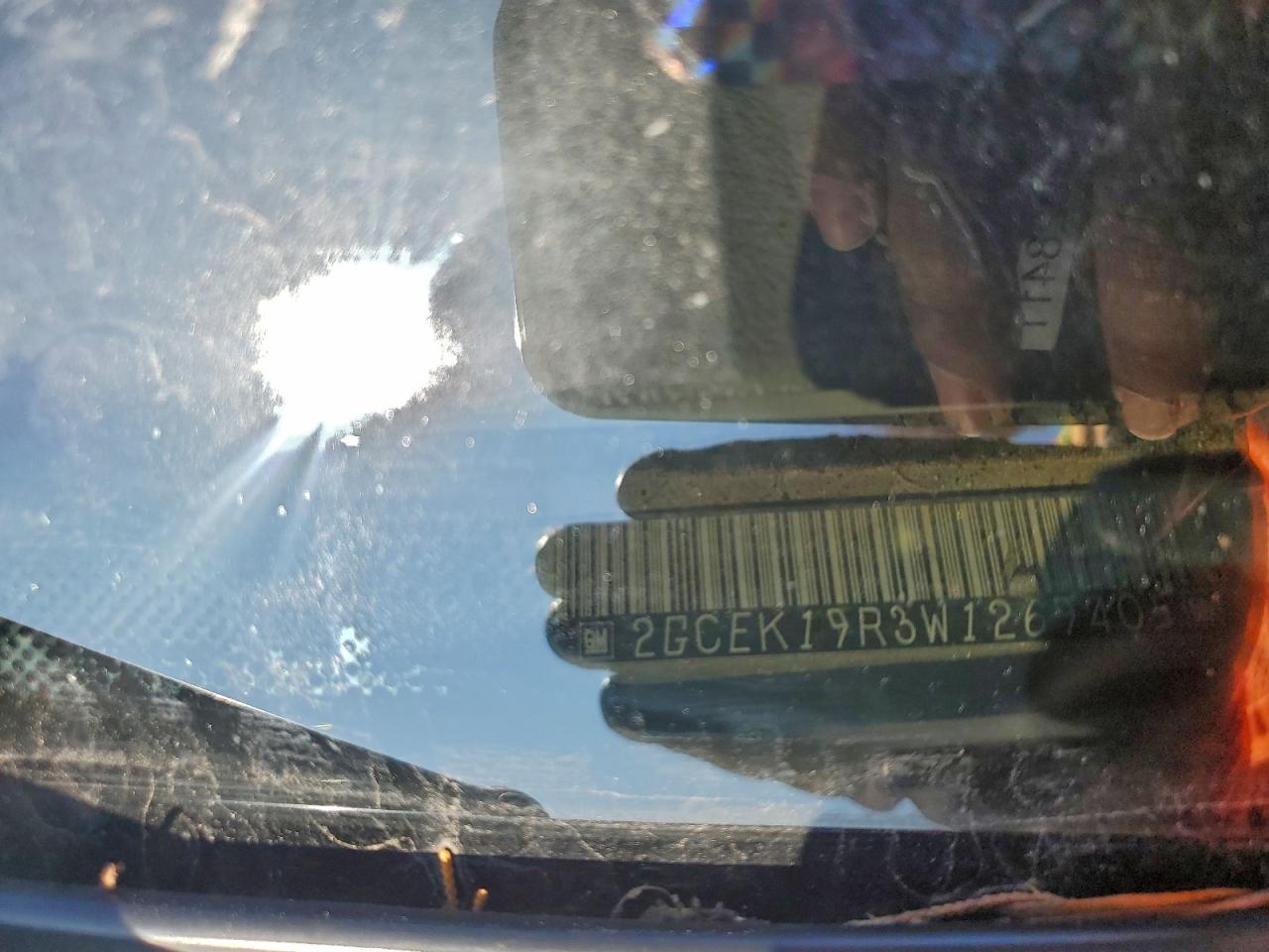 1998 Chevrolet Gmt-400 K1500 VIN: 2GCEK19R3W1269405 Lot: 94039545