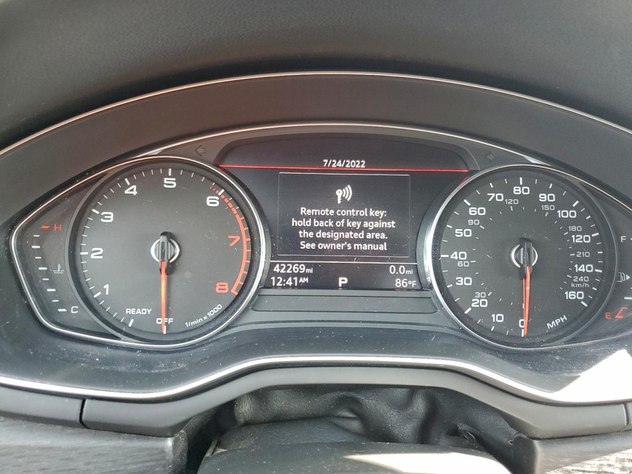 2018 Audi A4 Premium VIN: WAUDNAF40JA040512 Lot: 93956945