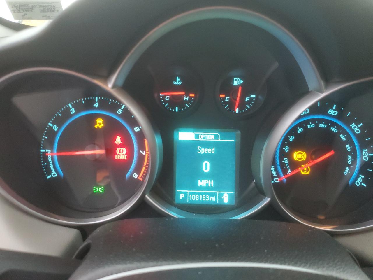 2015 Chevrolet Cruze Ls VIN: 1G1PA5SG2F7166774 Lot: 93687815