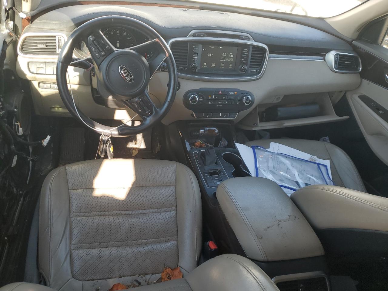 2018 Kia Sorento Ex VIN: 5XYPH4A54JG398351 Lot: 92275435