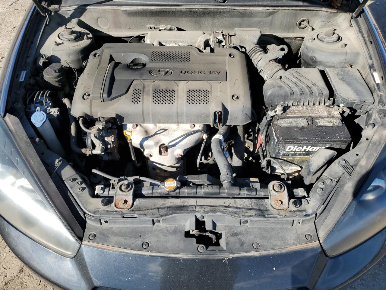 2008 Hyundai Tiburon Gs VIN: KMHHM66D18U287952 Lot: 93293075