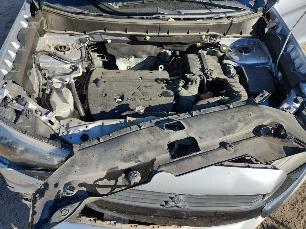 2017 Mitsubishi Outlander Sport Es VIN: JA4AP3AU7HZ003255 Lot: 92443435