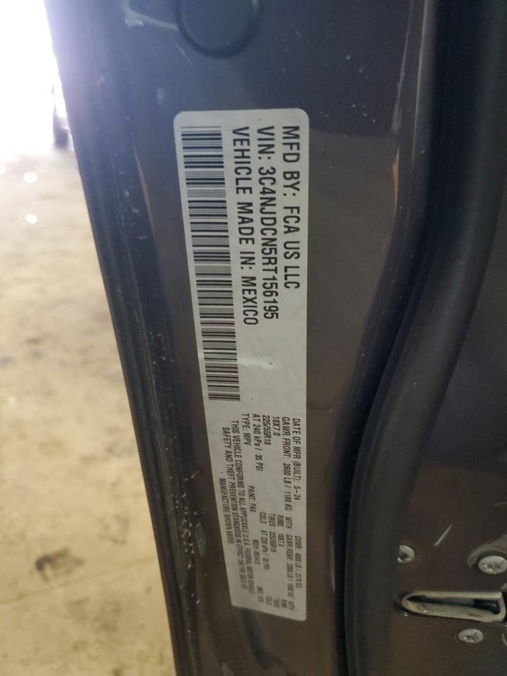 2024 Jeep Compass Limited VIN: 3C4NJDCN5RT156195 Lot: 90811885