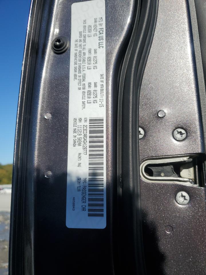 2016 Chrysler 300 Limited VIN: 2C3CCARG4GH128777 Lot: 91269575