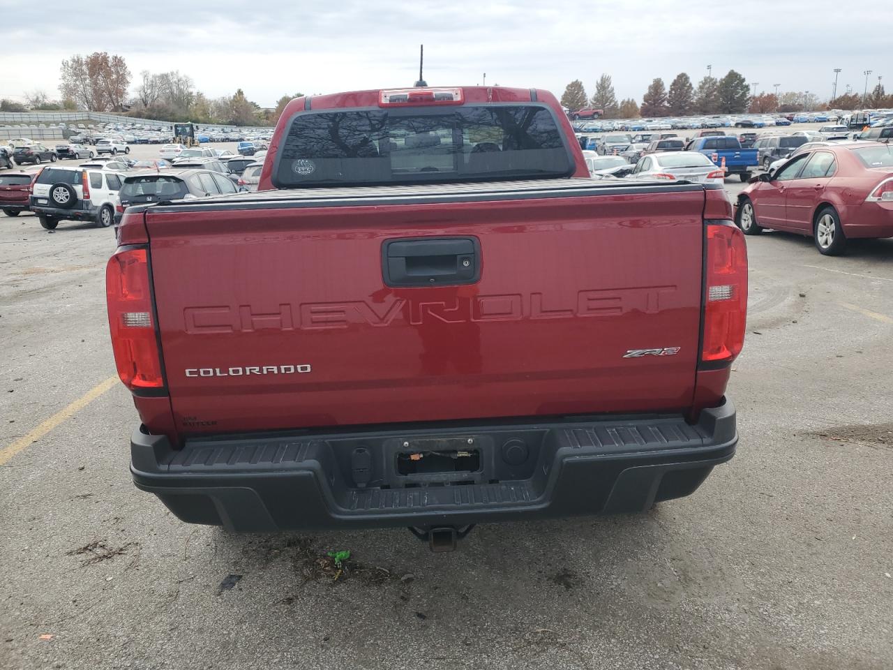 2021 Chevrolet Colorado Zr2 VIN: 1GCGTEEN4M1111934 Lot: 93195975