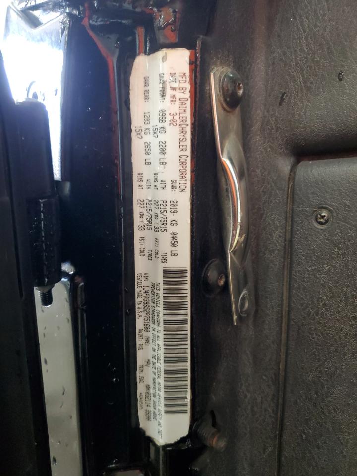 2002 Jeep Wrangler / Tj X VIN: 1J4FA39S52P751600 Lot: 90900445