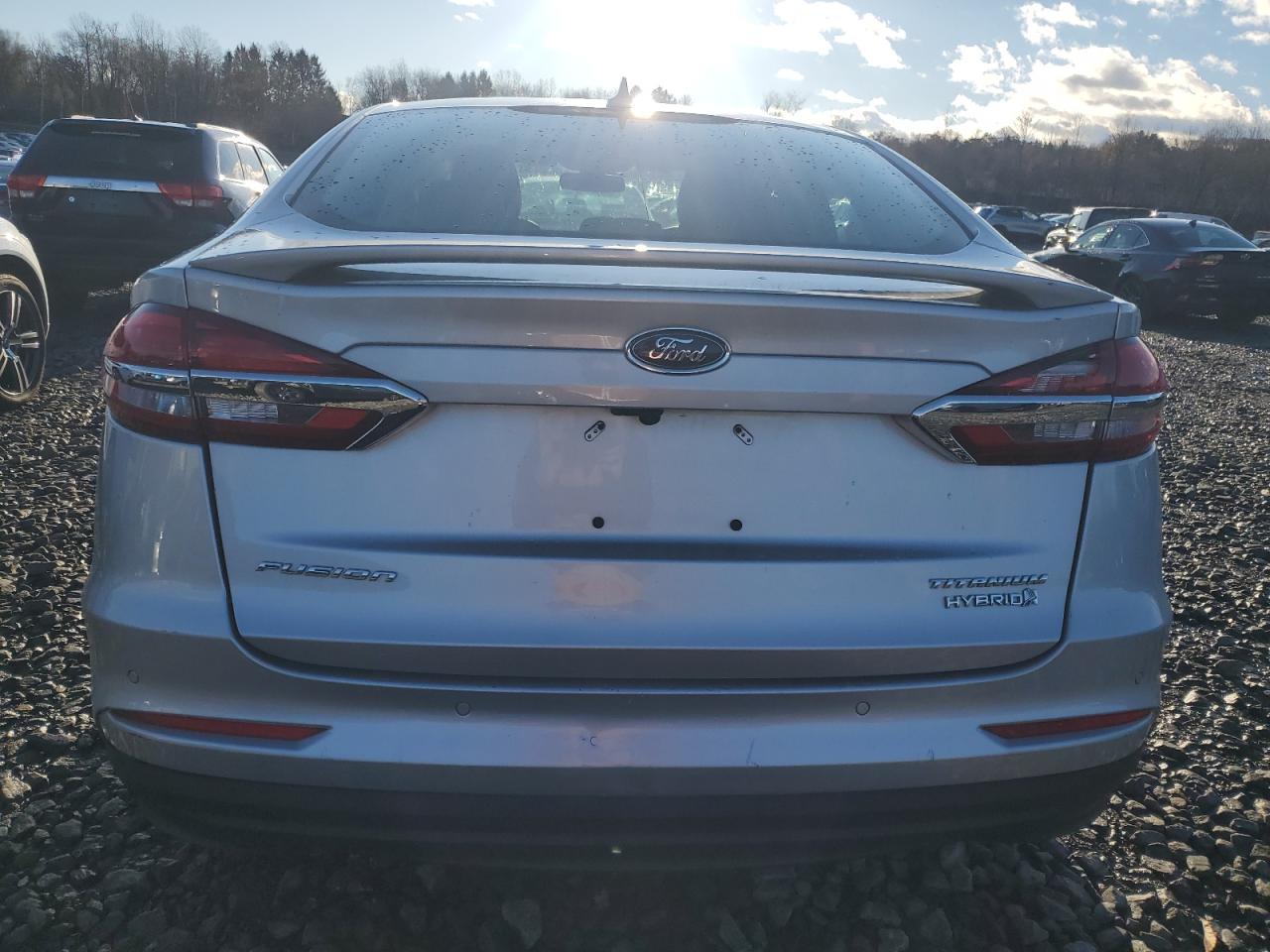 2019 Ford Fusion Titanium VIN: 3FA6P0RU9KR256240 Lot: 93019145