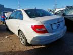 2012 MERCEDES-BENZ C CLASS C220 CDI BLUEEFFICIENCY EXECUTIVE SE 4DR AUTO for sale at Copart BRISTOL