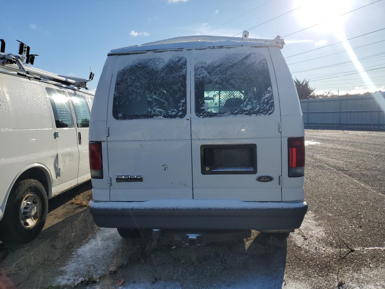 2007 Ford E-350 Delivery Van VIN: 1FTSE34L37DA86942 Lot: 90423105