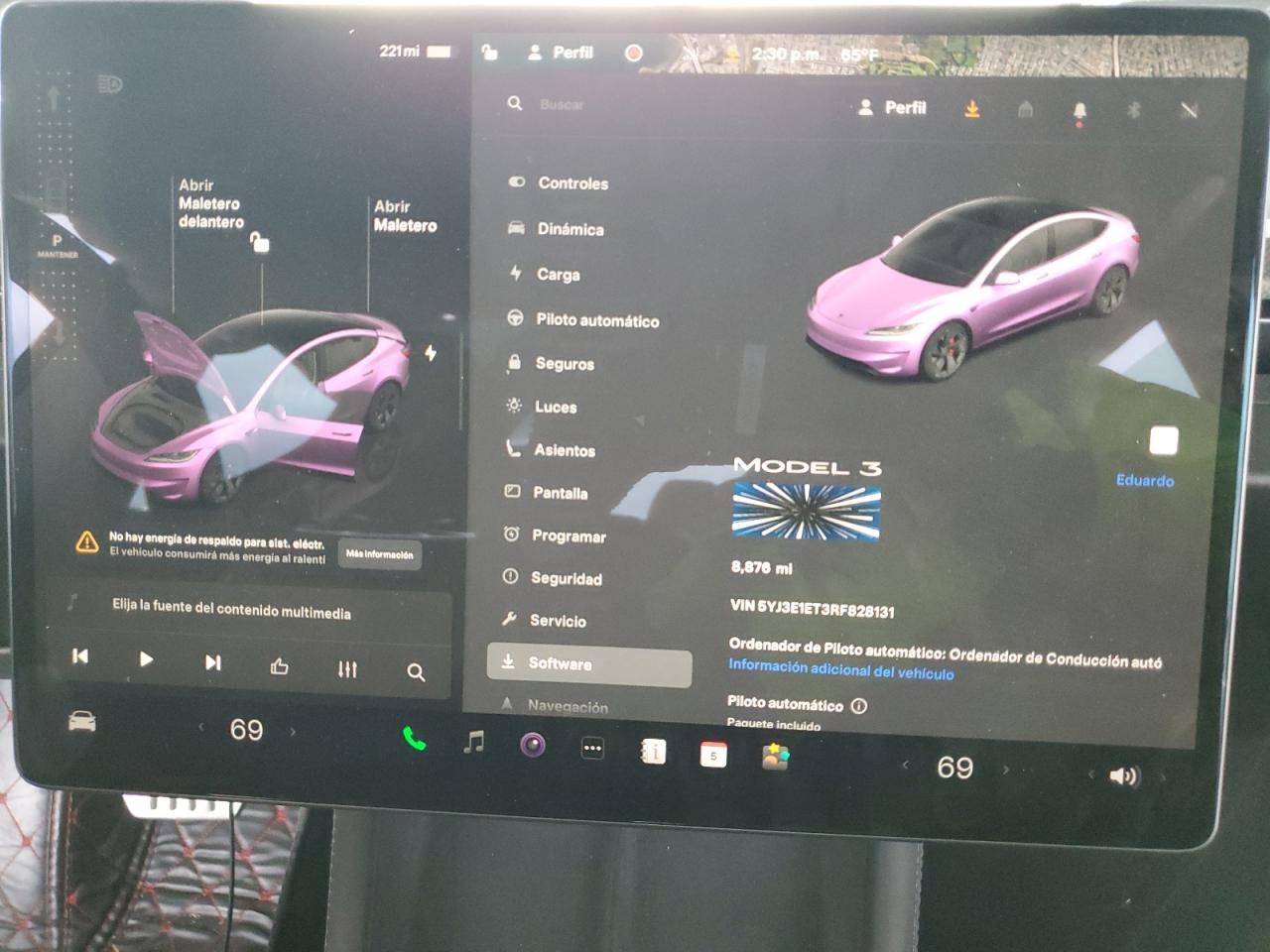 2024 Tesla Model 3 VIN: 5YJ3E1ET3RF828131 Lot: 89822215