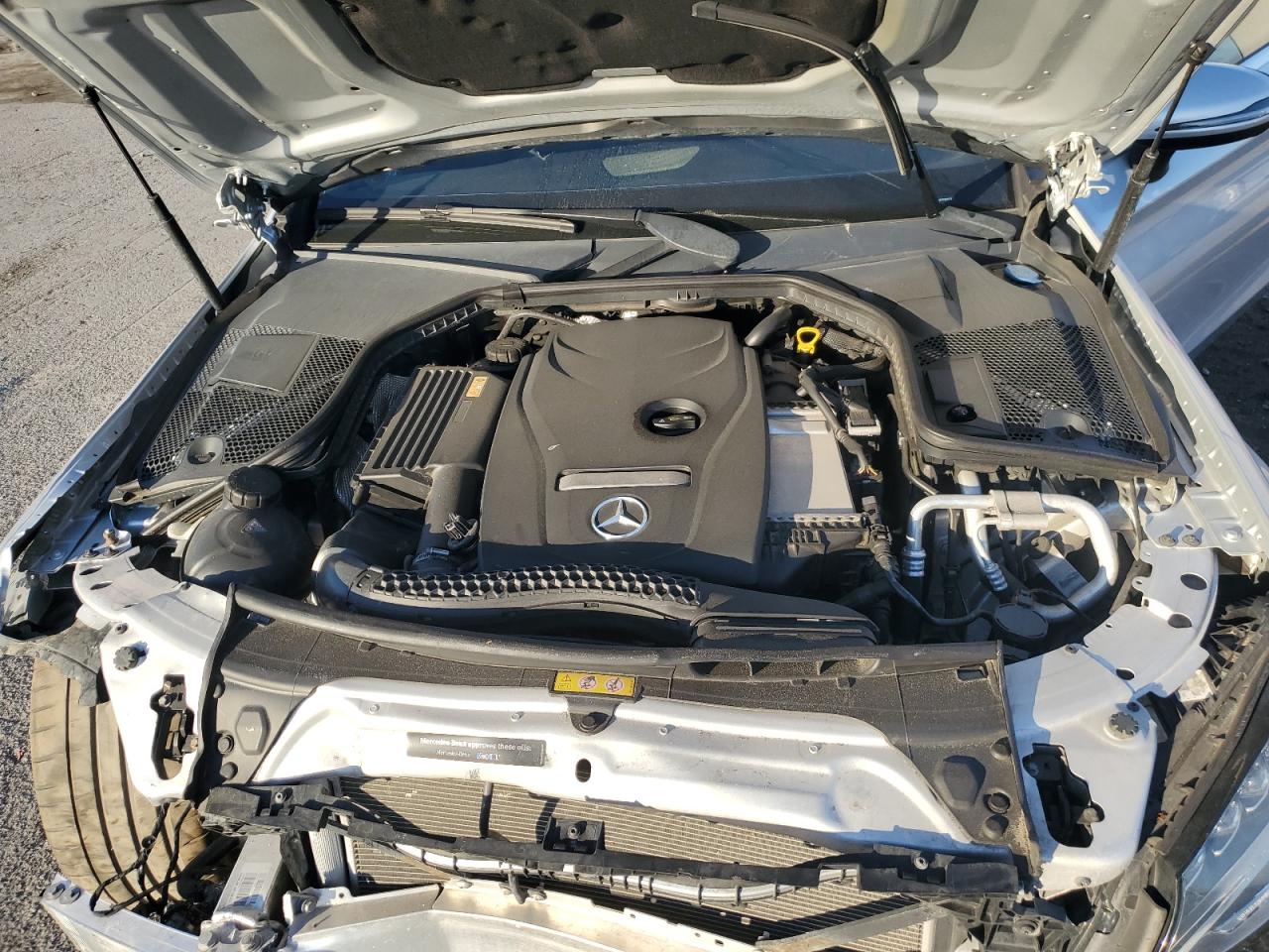 2017 Mercedes-Benz C 300 VIN: WDDWJ4JB7HF392519 Lot: 92378715