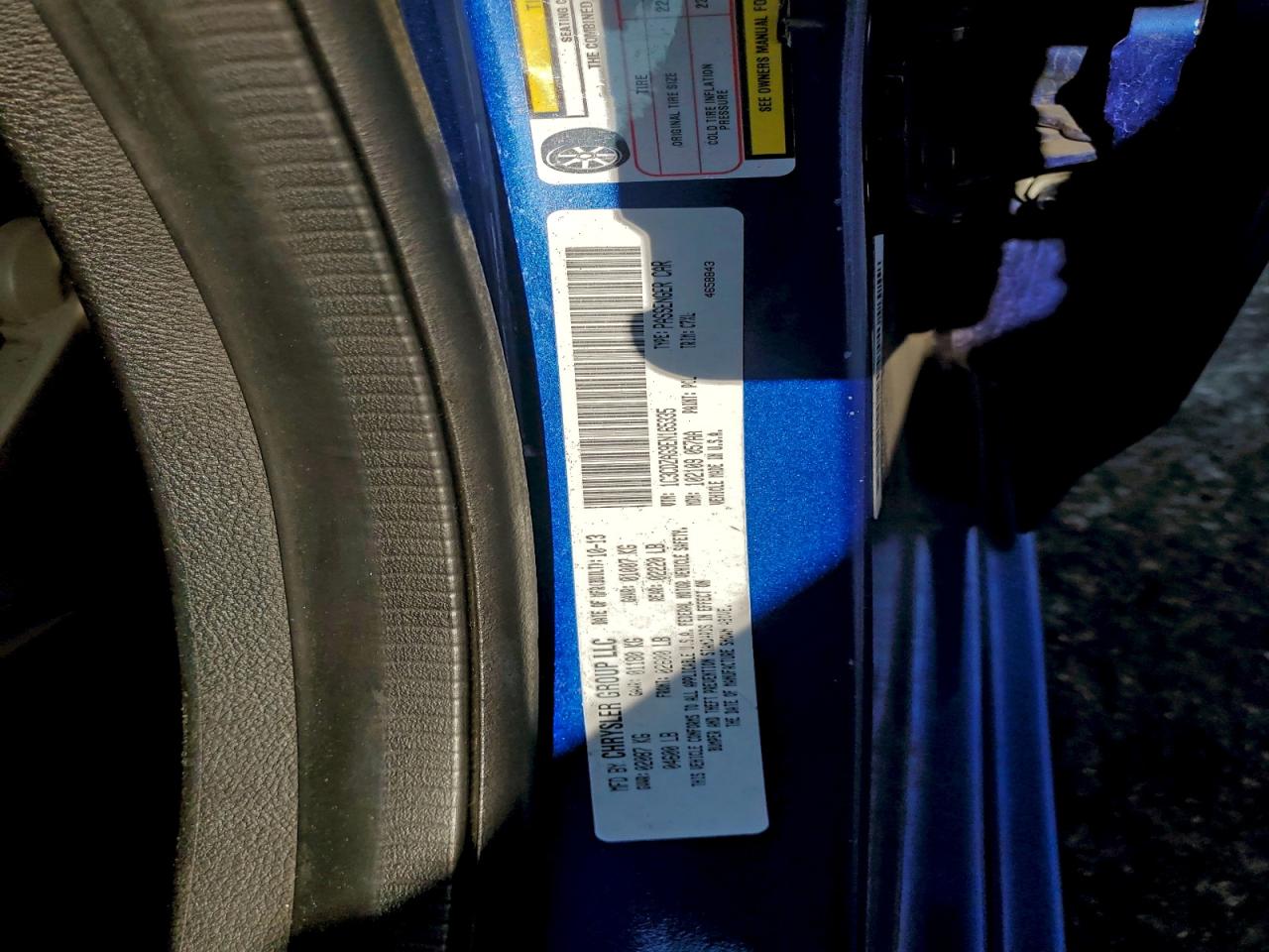 2014 Dodge Avenger Se VIN: 1C3CDZAG9EN165335 Lot: 94360005