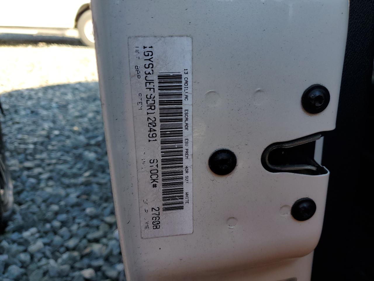 2013 Cadillac Escalade Esv Premium VIN: 1GYS3JEF9DR120491 Lot: 90301835