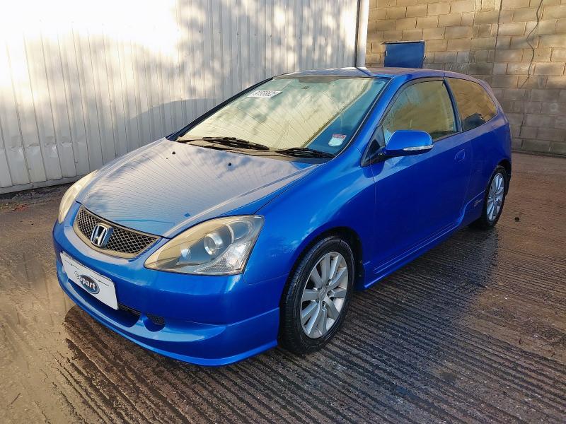 2004 HONDA CIVIC 1.6 I-VTEC SPORT 3DR for sale at Copart CHESTER