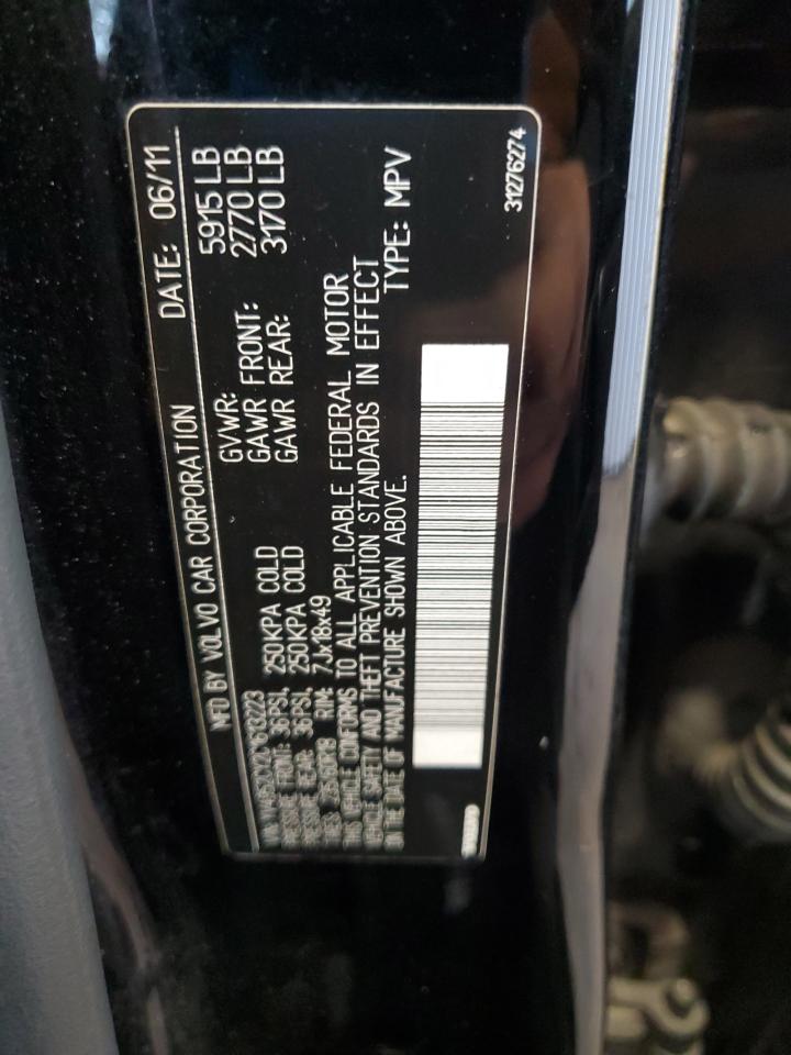 2012 Volvo Xc90 3.2 VIN: YV4952CY2C1613223 Lot: 93025815