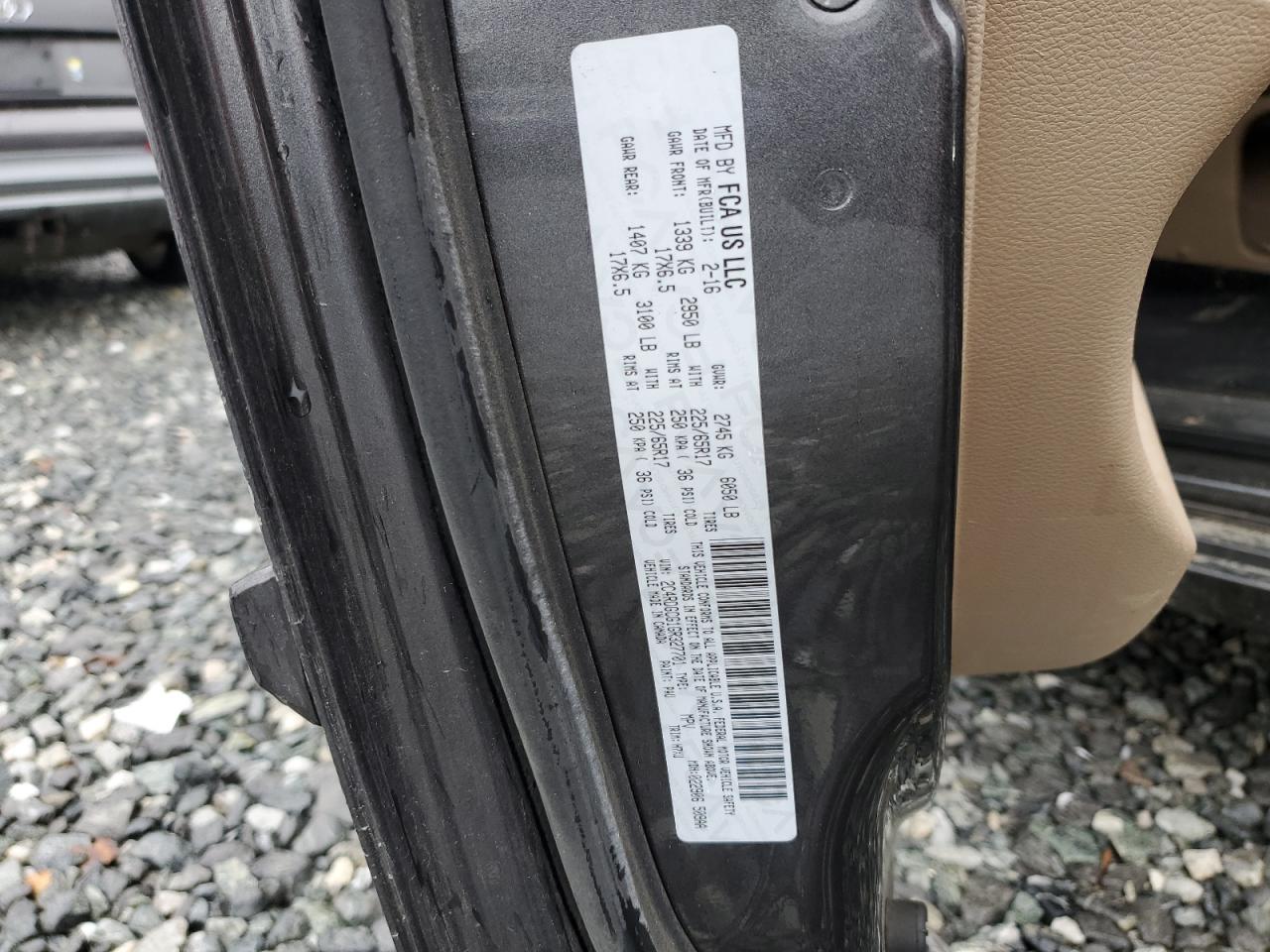 2016 Dodge Grand Caravan Sxt VIN: 2C4RDGCG1GR327701 Lot: 92081105