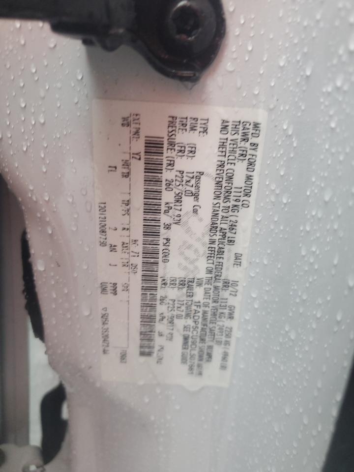 2013 Ford C-Max Premium VIN: 1FADP5CU9DL507661 Lot: 92316135