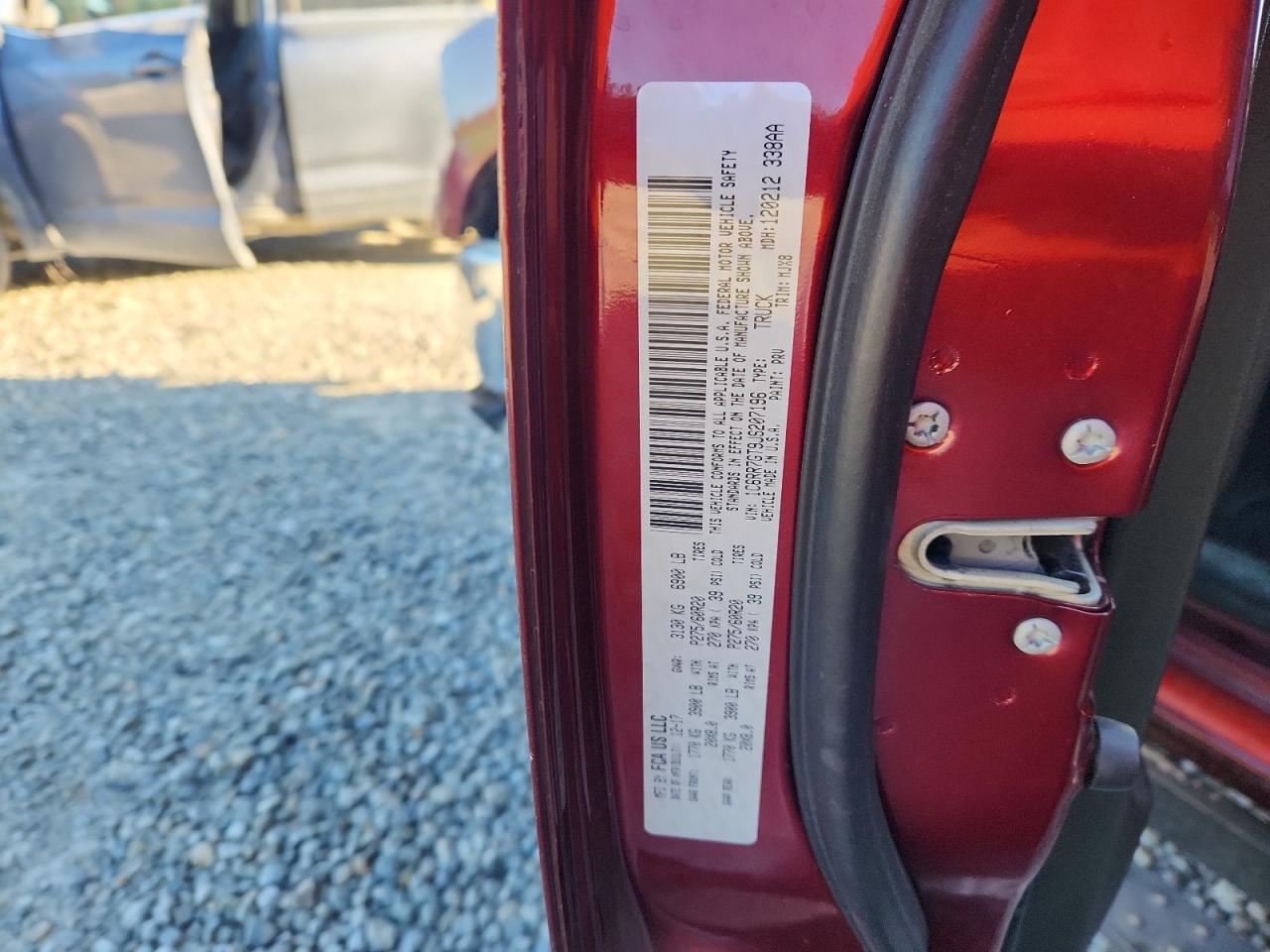 2018 Ram 1500 Slt VIN: 1C6RR7GT9JS207196 Lot: 92625735