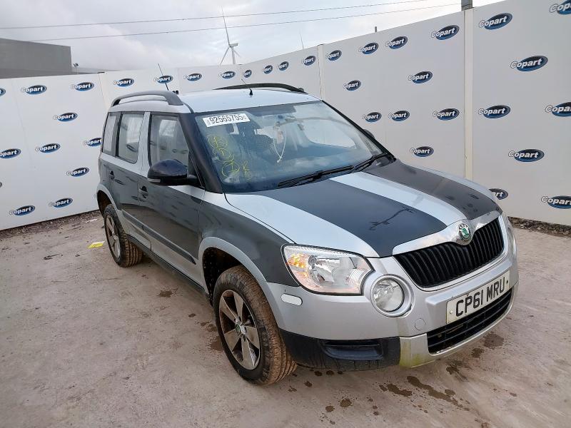 2012 SKODA YETI 2.0 TDI CR S 4X4 5DR