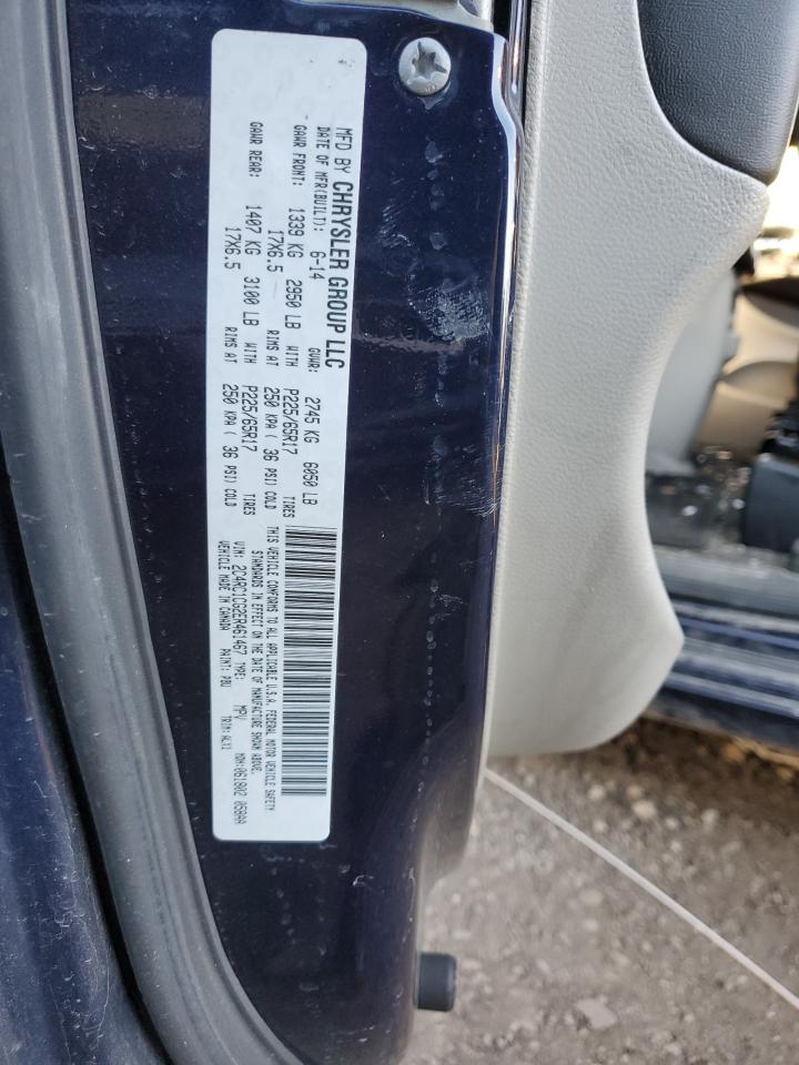 2014 Chrysler Town & Country Touring L VIN: 2C4RC1CG2ER461467 Lot: 92192945