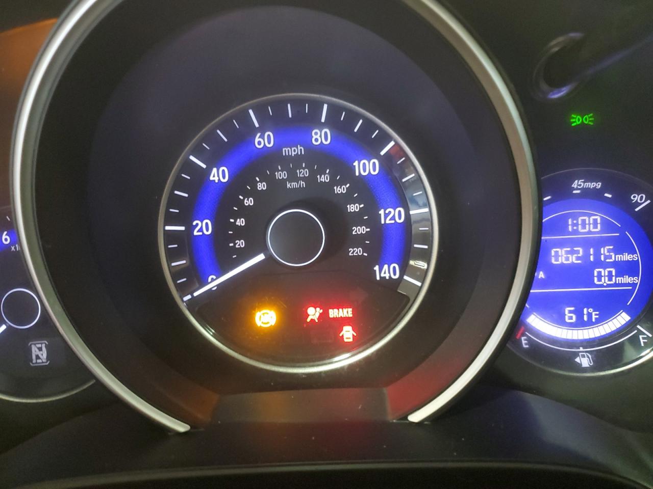 2017 Honda Fit Ex VIN: JHMGK5H75HS003384 Lot: 93192465