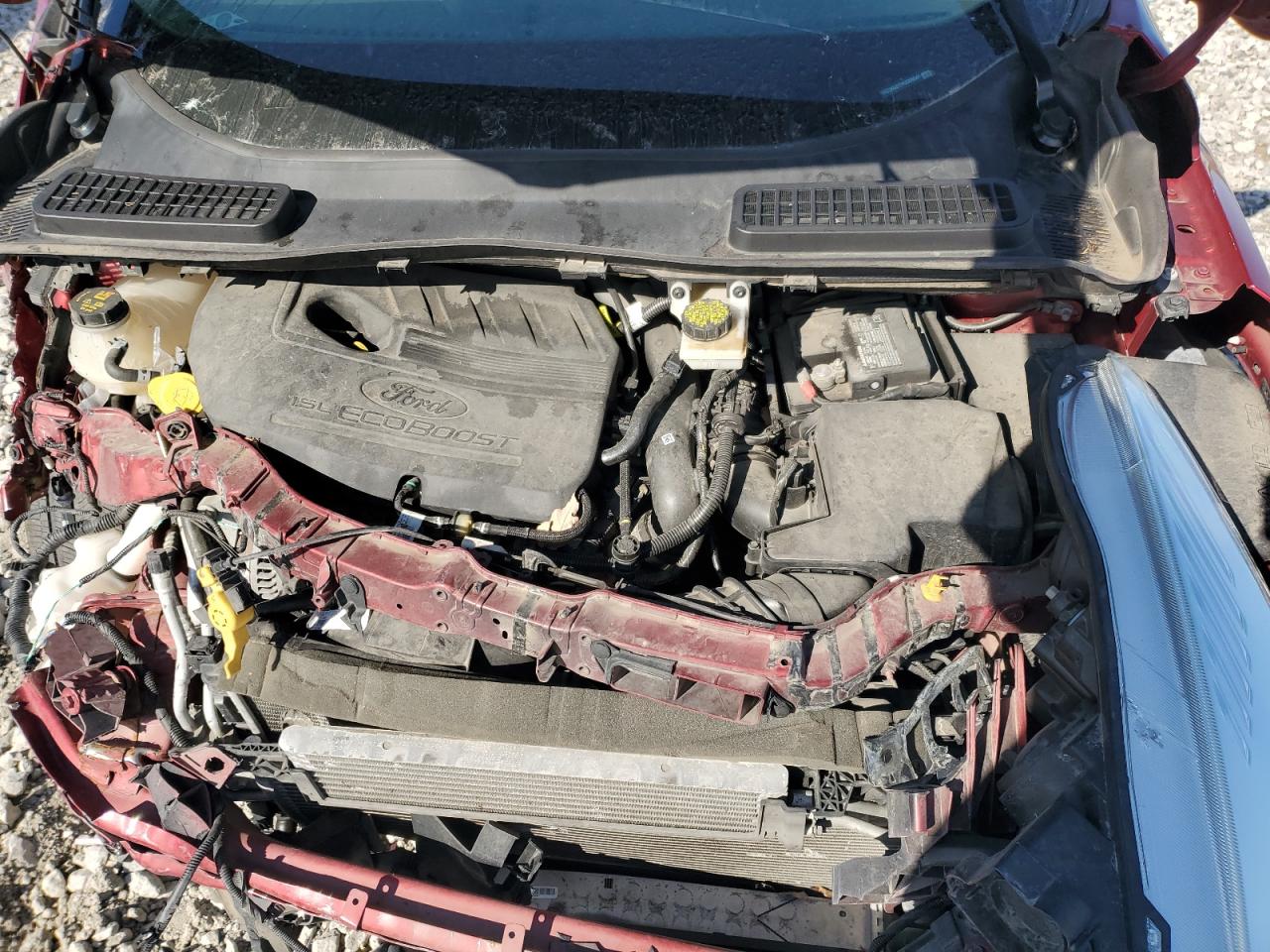 2017 Ford Escape Se VIN: 1FMCU0GD7HUD09541 Lot: 90467065