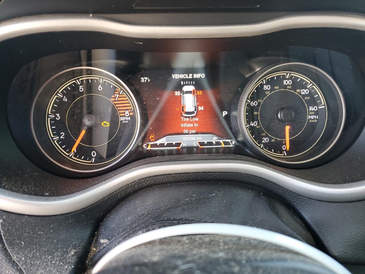 2017 Jeep Cherokee Trailhawk VIN: 1C4PJMBS9HW547116 Lot: 92860435