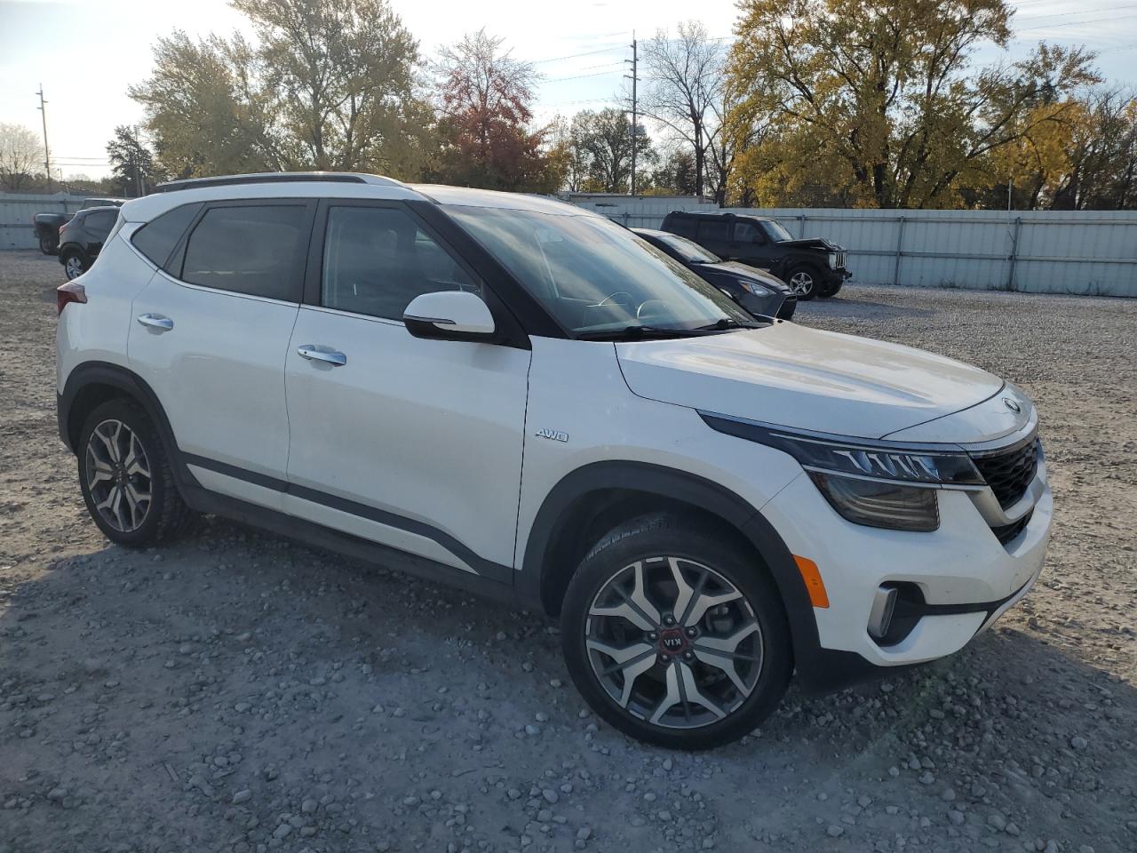 2021 Kia Seltos Sx VIN: KNDETCA26M7221226 Lot: 91296625