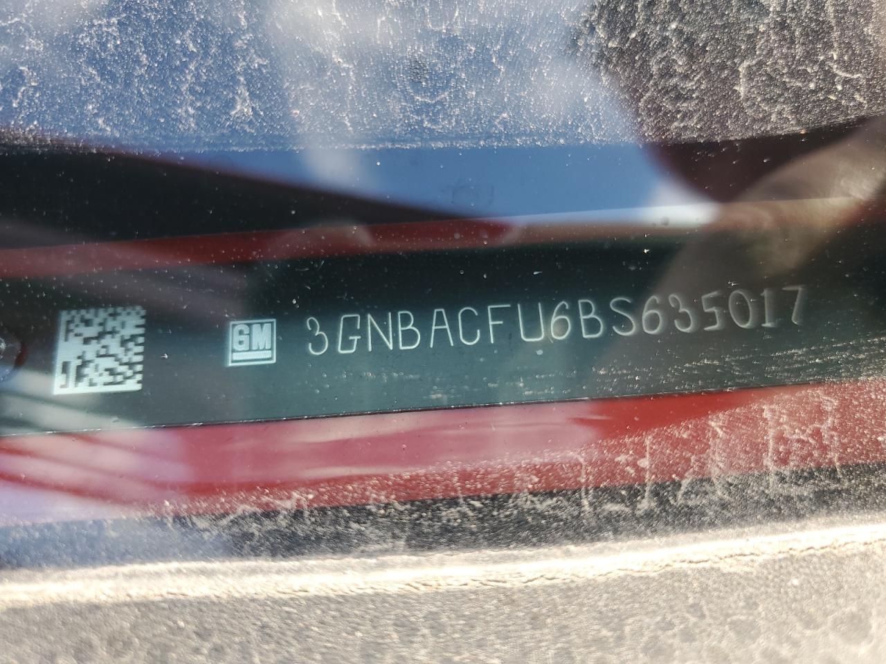 2011 Chevrolet Hhr Lt VIN: 3GNBACFU6BS635017 Lot: 93181765